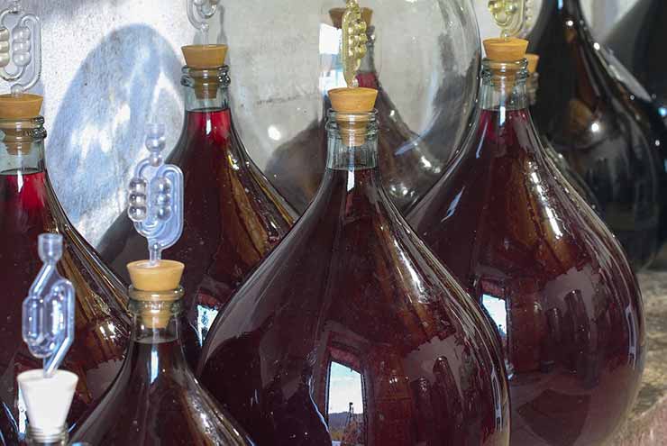 Winemaking equipment and yeast
