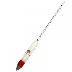 Hydrometer 0-35°Blg with ceryficate