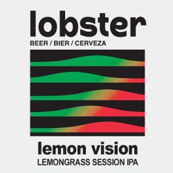 LEMON VISION – Lemongrass Session IPA 11°BLG - Lobster
