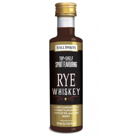 Top Shelf Rye Whiskey 50ml